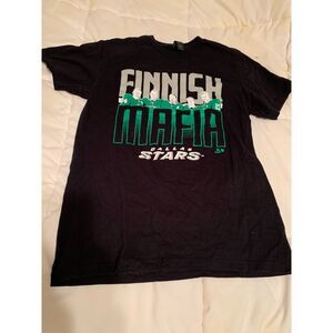 BreakingT Finnish Mafia Dallas Stars T‑Shirt – Small – Black